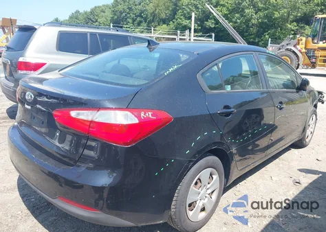 2014 Kia Forte Lx from USA, damaged, VIN KNAFK4A65E5168934